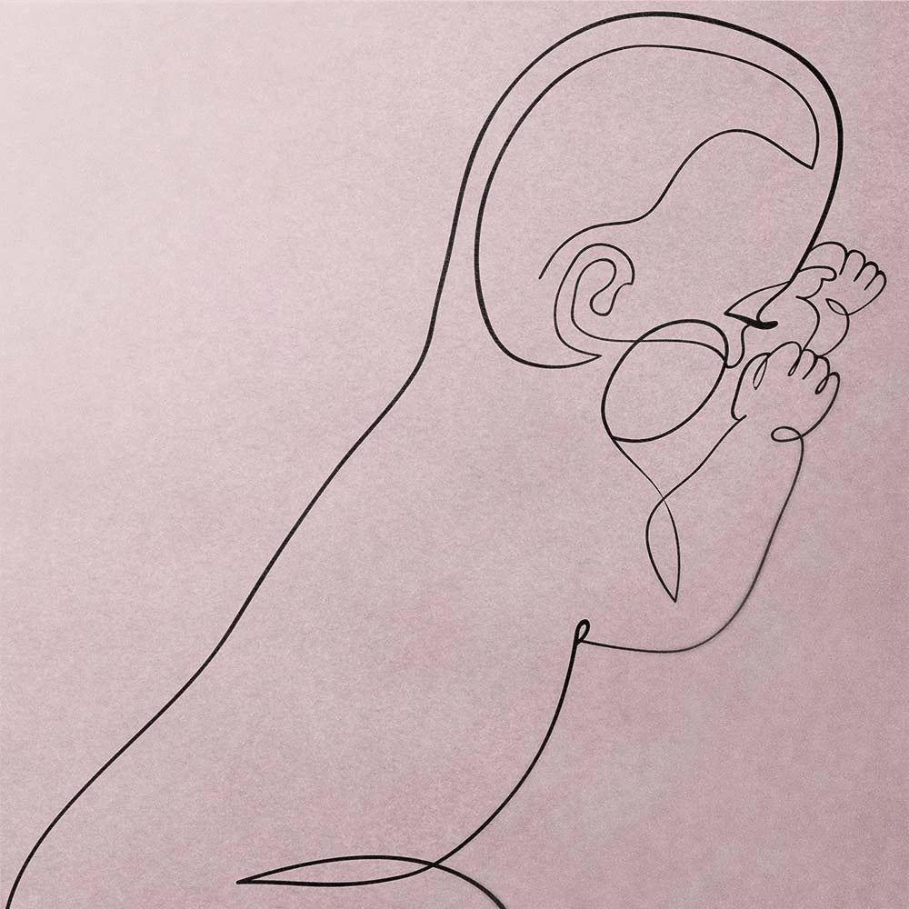 Baby Art 1:1 Scale "Line Art #1"