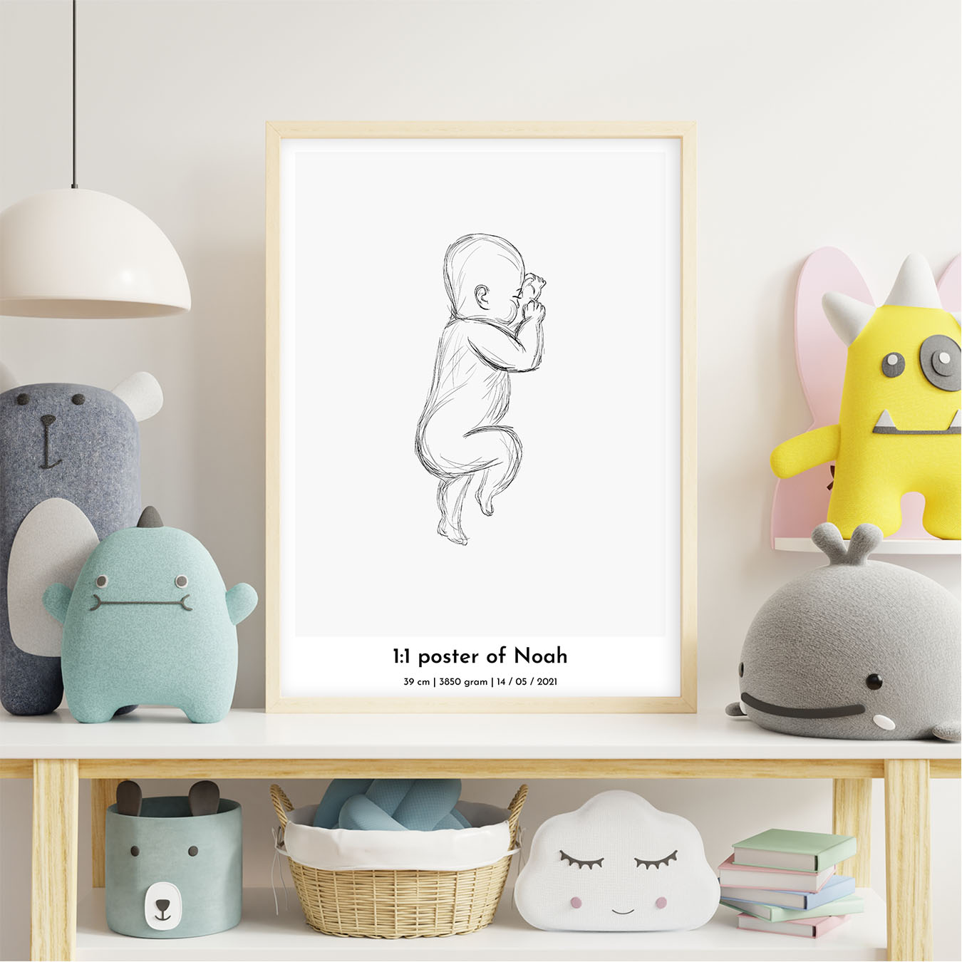 Baby Art 1:1 Scale "Sketch"