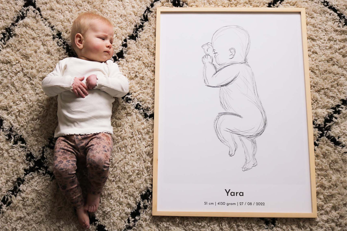 Baby Art 1:1 Scale "Sketch"