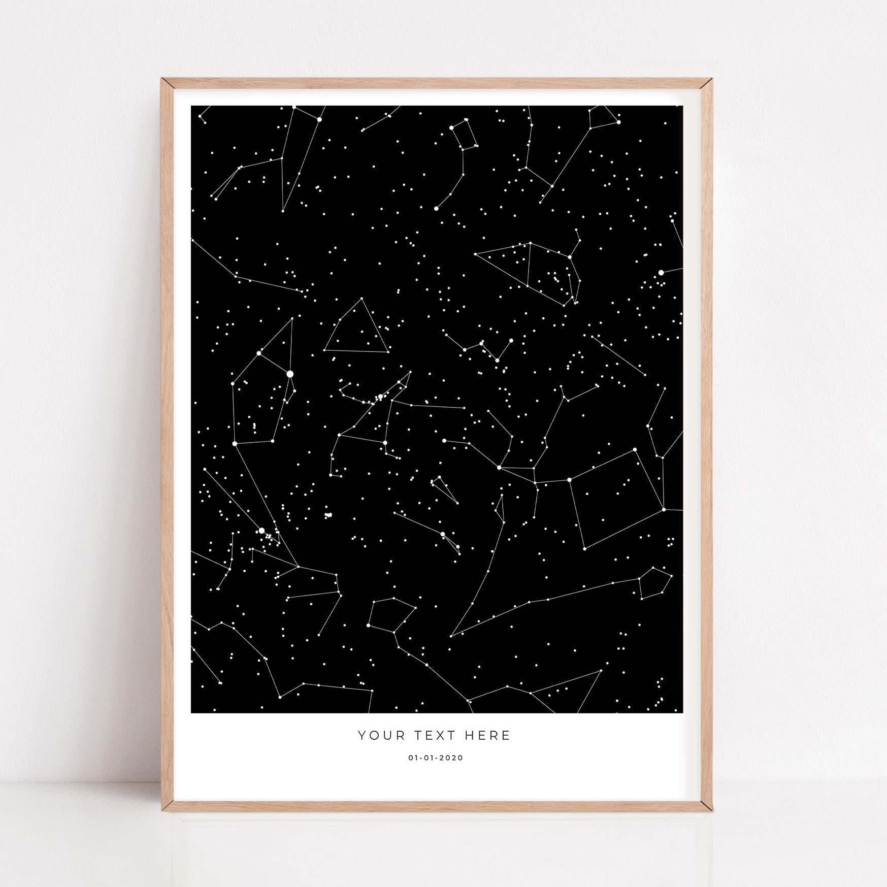 Star Map Poster 'Modern' | Design your own custom print | Studio ...